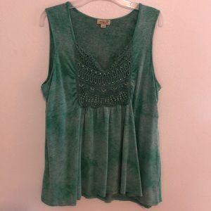 One world sleeveless top